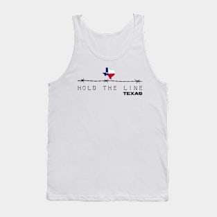 Hold the line texas Tank Top